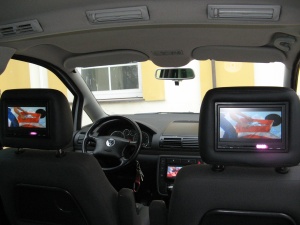 Multimediální systém ve VW Sharan