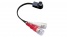 AUX adaptér ALPINE KCA-121B - 2x Cinch