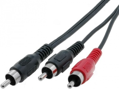 Propojovací kabel 1x CINCH SAMEC - 2xCINCH SAMEC