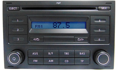 Autorádio VW RCD200 MP3