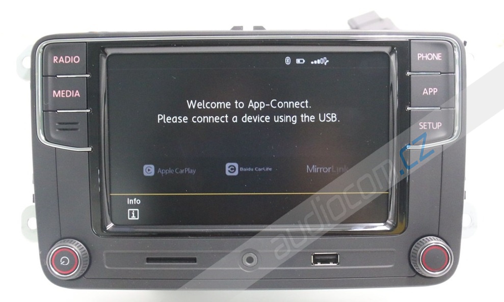Autorádio VOLKSWAGEN RCD 330 Plus - Apple CarPlay - Volkswagen ...