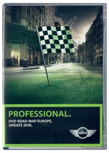 Navigační set DVD BMW MINI Professional (CCC) - Evropa 2016 (3 DVD)