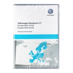 Navigační DVD-ROM Škoda Columbus / VW RNS 510 Západní Evropa 2020 V17
