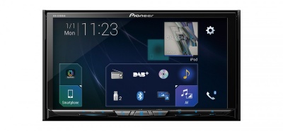 Autorádio PIONEER AVH-Z9200DAB - odnímatelný panel