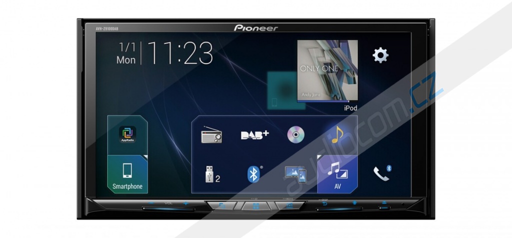 Pioneer AVH Z9200 DAB radio 2 DIN z Wi-Fi