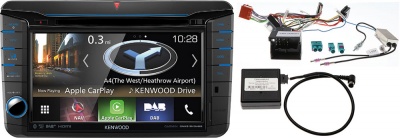 Navigace KENWOOD DNX-518VDABS (odnímatelný panel)