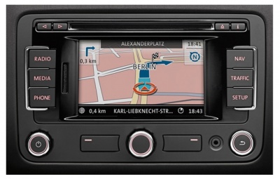 Navigace VW RNS 315 Bluetooth - mapy 2020