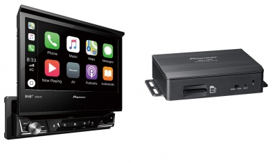 Autorádio PIONEER AVH-Z7100DAB s navigací (odnímatelná tlačítka)