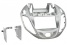 Rámeček 2DIN autorádia FORD B-max (2012->) - stříbrný