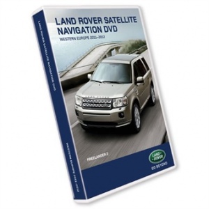 Navigační DVD-ROM LAND ROVER (Freelander 2) DENSO - Západní Evropa 2011/2012