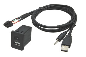 AUX vstup JACK a USB vstup pro OPEL Antara / Corsa / Adam