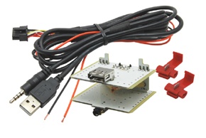 USB + JACK konektor FIAT 500L (10/2012-&gt;)