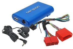 Gateway DENSION Lite3 BT HF sada + iPhone / iPod / USB vstup AUDI / SEAT - GBL3AU2