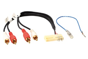 AUX audio adaptér AUDI / VW / SEAT / ŠKODA s aktivním audio systémem