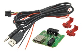 USB + JACK 4-pólový konektor HYUNDAI i20 II. (15-&gt;)