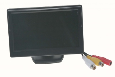 LCD monitor 5&quot; černý na palubní desku