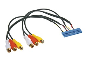 AV adaptér pro automobily VW / AUDI / ŠKODA / SEAT s TV tunerem