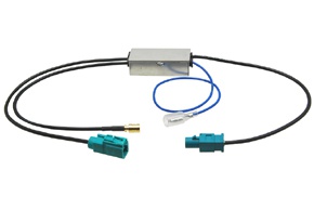 AM-FM / DAB-DAB+ rozbočovač signálu s FAKRA / SMB konektorem