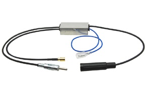 AM-FM / DAB-DAB+ rozbočovač signálu s DIN / SMB konektorem