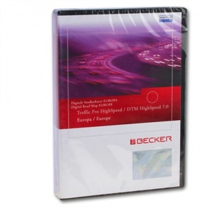 Sada navigačních 4 CD T1000-15610 Traffic Pro / DTM Hisgspeed V 7.0 - EVROPA - pro Becker