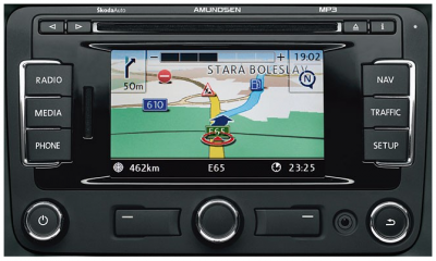 Navigační SD karta ŠKODA Amundsen / VW RNS 310 / SEAT Media System 2 - Evropa 2017 32GB