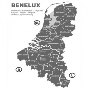 Navigační CD-ROM FX - mapa Benelux 2011