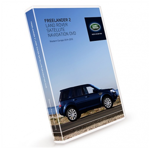 Navigační DVD-ROM LAND ROVER Freelander 2 DENSO - Západní Evropa 2014/2015