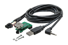USB+JACK konektor NISSAN Micra (14-&gt;) / Note (14-&gt;)
