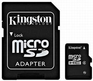 Paměťová karta KINGSTON Micro Secure Digita​l (SDHC) 8GB