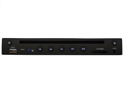 Slim (1/2 DIN) DVD přehrávač s SD / USB vstupem