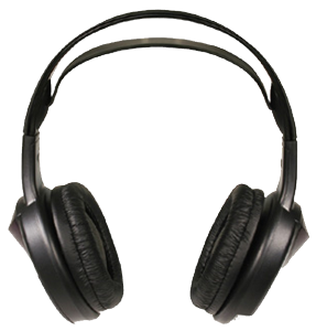 ZENEC IR bezdrátová sluchátka s ovládáním hlasitosti ZE-HP4