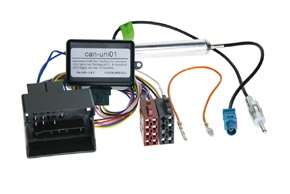 CAN-Bus adaptér ISO - FAKRA pro autorádia VW / SEAT / ŠKODA