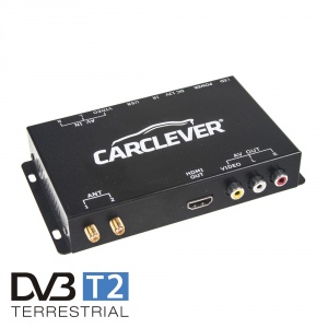 Univerzální DVB-T2 tuner + 2 vnitřní aktivní antény